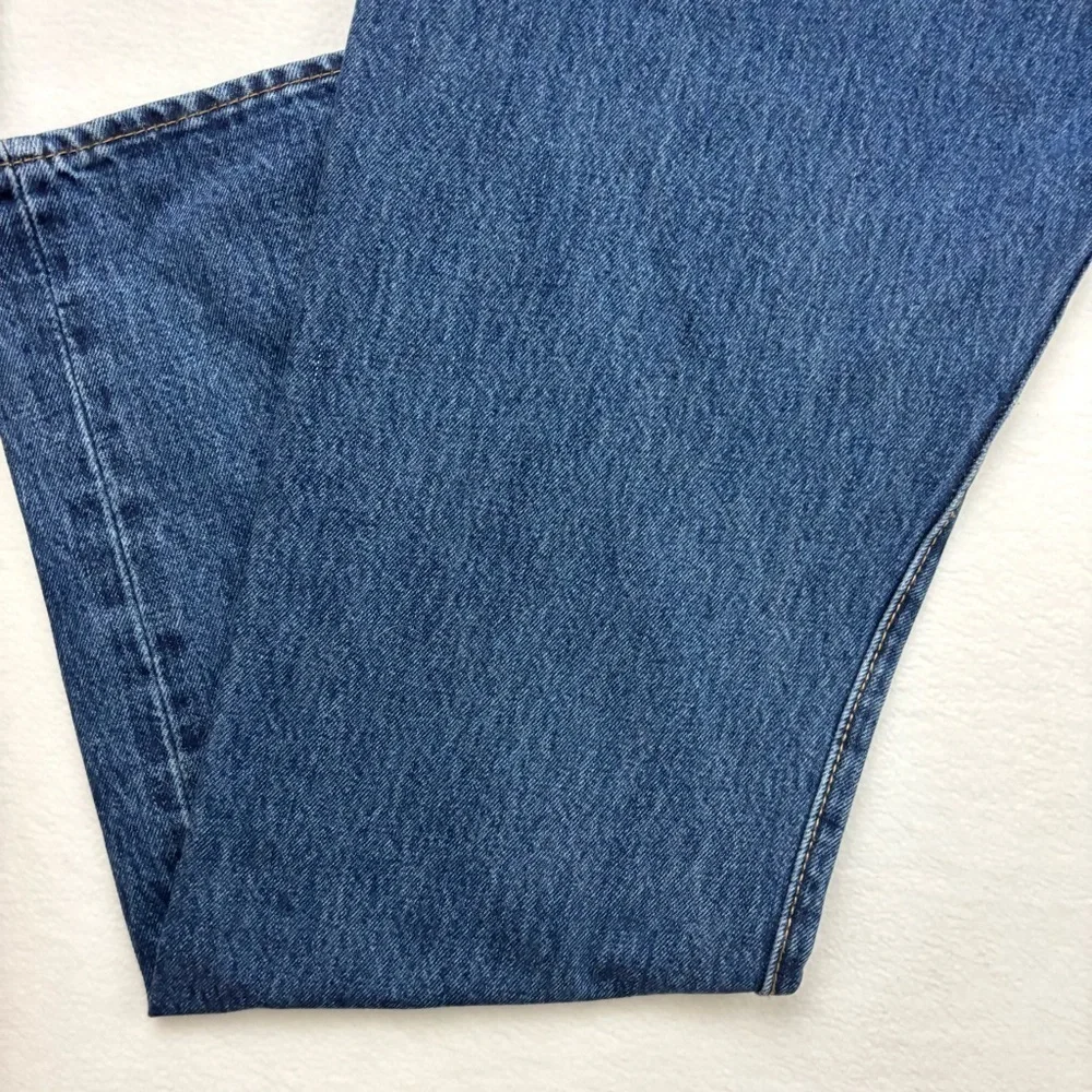 Levi’s 501 Button Fly Medium‎ Wash Rugged Solid Classic “50’s” Jeans Size 36/32